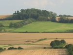 View of the Lincolnshire Wolds at Tetford.